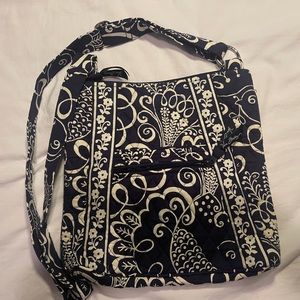 Vera Bradly Hipster Crossbody Navy Purse